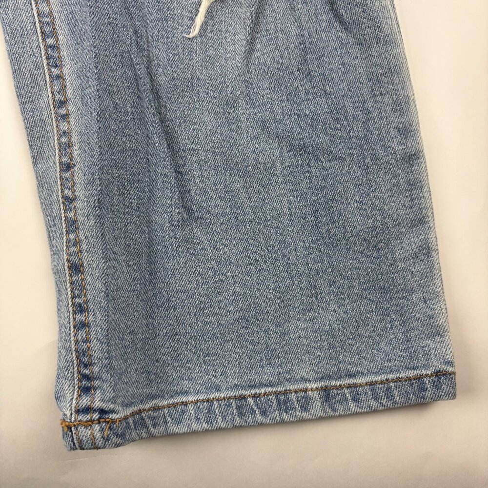 Wild Fable Highest Rise Straight Jeans Womens Size 12 Blue Denim Cotton Blend - Picture 6 of 12